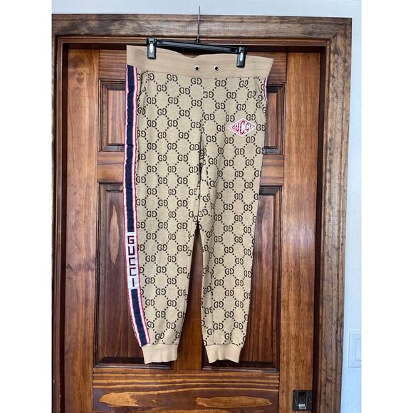 Gucci X unskilled worker Other - Gucci X Unskilled worker Jumbo GG Jogging Pants w/signature Web stripe trim XL